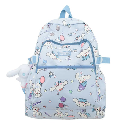 Sanrio Cinnamoroll 2024 New Women'S Backpack Fashionable High Quality Girl Backpack Cartoon Large Capacity Student Backpack