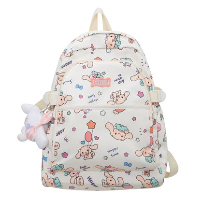 Sanrio Cinnamoroll 2024 New Women'S Backpack Fashionable High Quality Girl Backpack Cartoon Large Capacity Student Backpack